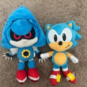 Jakks Pacific Robot Metal Sonic and Classic Sonic